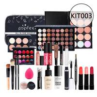 HKM-598739 Beginner-Friendly Makeup Cosmetics Set with Concealer, Eyeliner, and Eyebrow Pencil - 8+ Natural Color Options