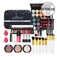 HKM-598739 Beginner-Friendly Makeup Cosmetics Set with Concealer, Eyeliner, and Eyebrow Pencil - 8+ Natural Color Options