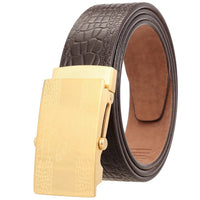 HKM-537299 Stainless Steel 3.5CM Men's Belt - Durable and Stylish Accessory for Everyday Wear