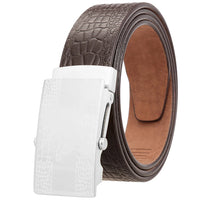 HKM-537299 Stainless Steel 3.5CM Men's Belt - Durable and Stylish Accessory for Everyday Wear