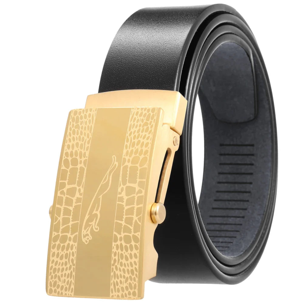 HKM-537299 Stainless Steel 3.5CM Men's Belt - Durable and Stylish Accessory for Everyday Wear