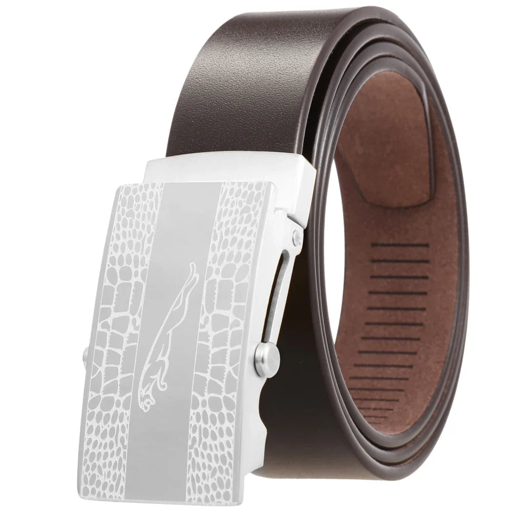 HKM-537299 Stainless Steel 3.5CM Men's Belt - Durable and Stylish Accessory for Everyday Wear