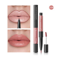 HKM-792211 2 in 1 Matte Lip Gloss and Lip Liner – Highly Pigmented Velvet Finish, Long Lasting Color, Easy Application