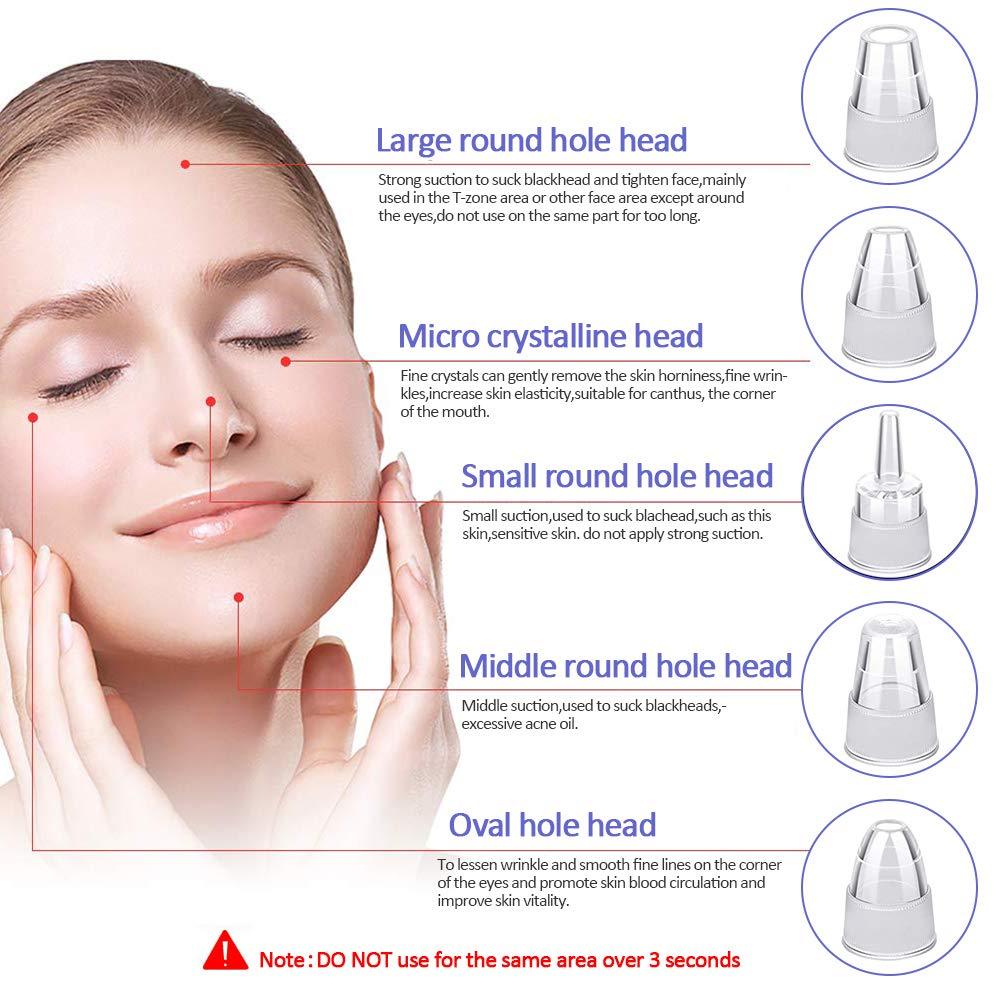 HKM-129619 Hot and Cold Suction Blackhead Remover with Cooling and Heating Functions