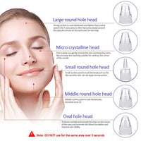 HKM-129619 Hot and Cold Suction Blackhead Remover with Cooling and Heating Functions