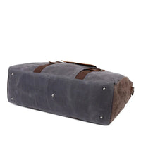 HKM-792403 Large Capacity Waterproof Canvas Travel Bag - Retro Portable Boarding Duffel Bag