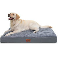 HKM-258323 Comfortable Grey Cotton Velvet Pet Mat with Anti-Slip Design - Removable & Washable Kennel Bed