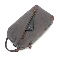 HKM-074259 Multifunctional Retro Casual Men's Shoulder Bag in Heavyweight Waxed Canvas