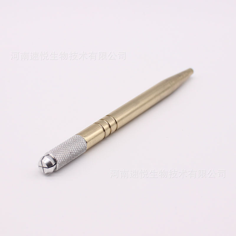 HKM-266771 Handcrafted Floating Eyebrow Tattoo Pen with Versatile Chuck for Precision Techniques