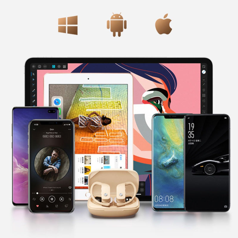 KTX-900819 True Wireless Bluetooth Earbuds for Sports with 10m Range and 7 Days Standby