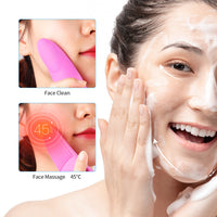 HKM-029011 Electric Silicone Face Washer - ABS Material, 3.7V, 2.5W, Compact Size for Effective Cleansing