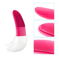 HKM-029011 Electric Silicone Face Washer - ABS Material, 3.7V, 2.5W, Compact Size for Effective Cleansing
