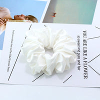 HKM-525971 Satin Cloth Circle Headdress in Bright Colors for Fashion Styling