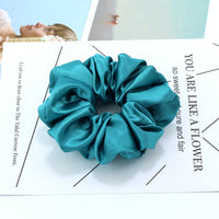 HKM-525971 Satin Cloth Circle Headdress in Bright Colors for Fashion Styling