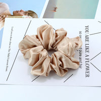HKM-525971 Satin Cloth Circle Headdress in Bright Colors for Fashion Styling