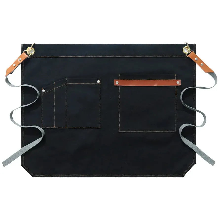 KTX-324051 Canvas Waist Apron for Men and Women - Eco-Friendly Fabric, Custom Logo, Various Colours