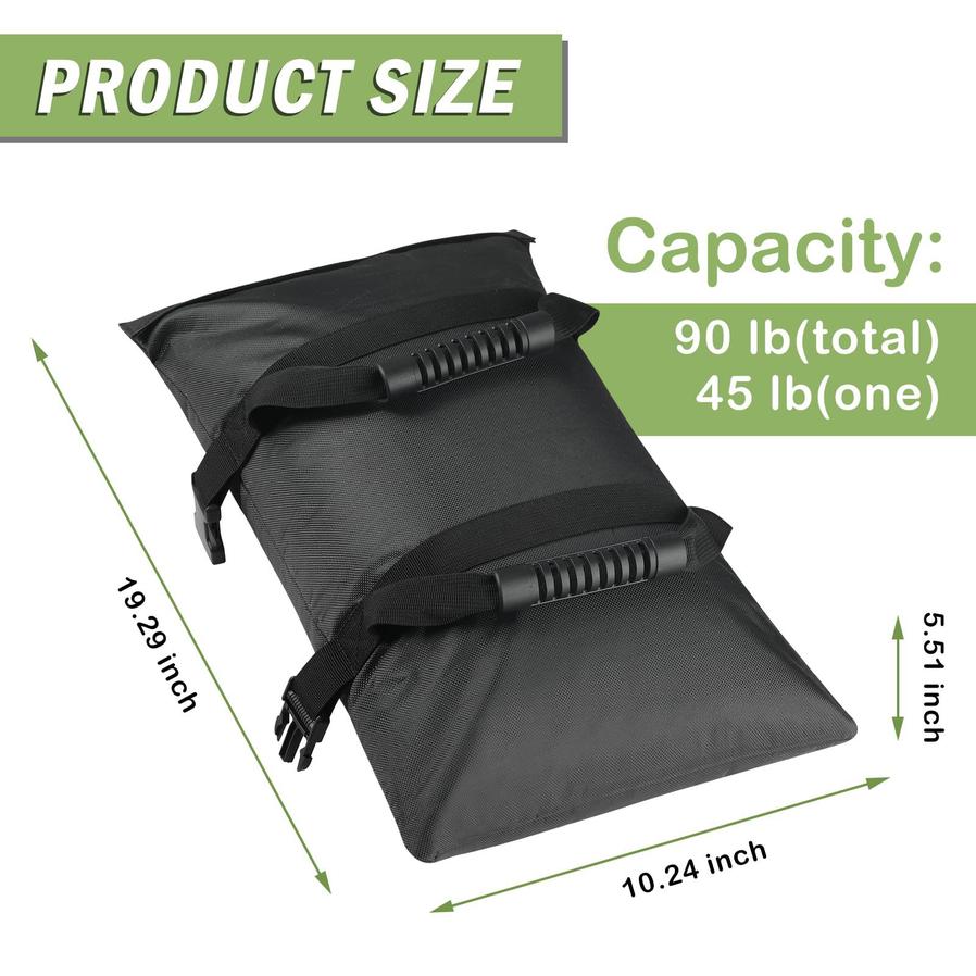 HKM-564947 Refillable Outdoor Sandbag Counterweight for Cantilever Umbrella Stand