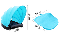 HKM-399955 Sunproof Outdoor Beach Umbrella with Adjustable Tilt and Portable Design