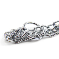 HKM-661779 Stainless Steel Dog Collar - Double Row, Durable and Stylish, 2.0*30cm & 3.0*50cm Sizes