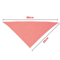 HKM-832403 American Flag Triangle Scarf for Medium Dogs - Cotton, Double-Sided, 66x45x45cm