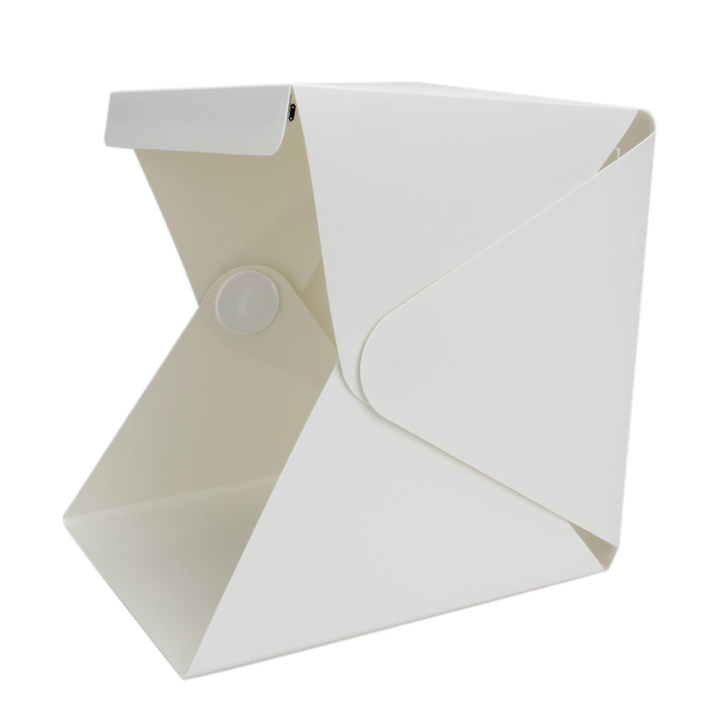 KTX-953747 Portable LED Mini Photo Studio Light Box - 22.6 x 23 x 24 cm, White Softbox