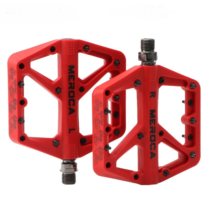 HKM-950419 Ultralight Nylon Mountain Bike Pedals with Wide Anti-Skid Design