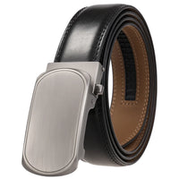 HKM-136339 Custom Genuine Leather Ratchet Belt for Men with Logo Printing Capability - Model LY36-22059-1