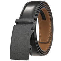 HKM-136339 Custom Genuine Leather Ratchet Belt for Men with Logo Printing Capability - Model LY36-22059-1