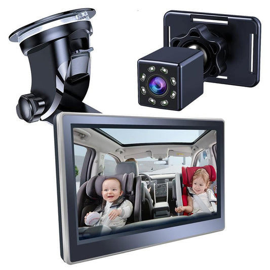 KTX-135635 Infrared Night Vision Rearview Mirror for Infants in Cars