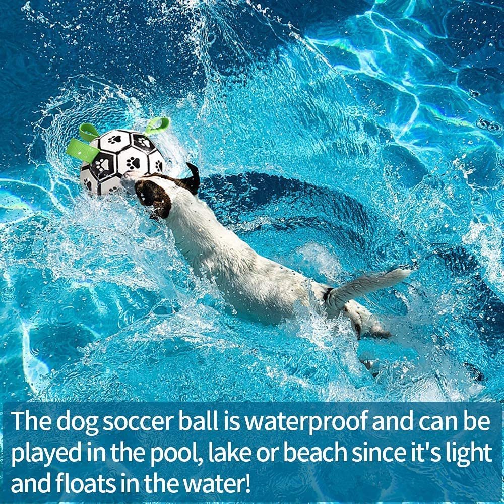 HKM-478163 Interactive Inflatable Dog Soccer Ball Toy for Training and Play – Perfect for Large Dogs