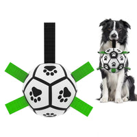 HKM-478163 Interactive Inflatable Dog Soccer Ball Toy for Training and Play – Perfect for Large Dogs