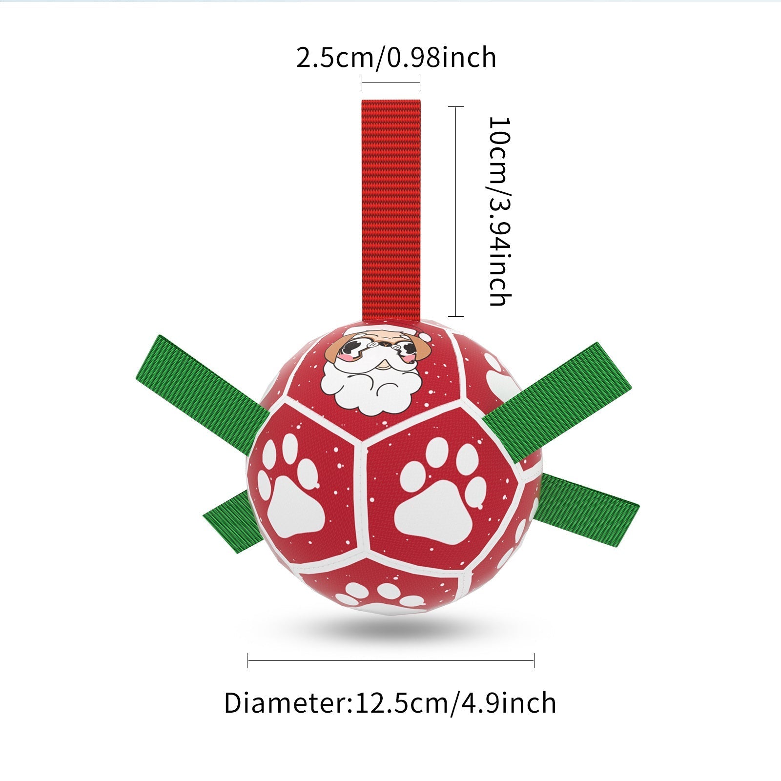 HKM-478163 Interactive Inflatable Dog Soccer Ball Toy for Training and Play – Perfect for Large Dogs