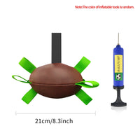 HKM-478163 Interactive Inflatable Dog Soccer Ball Toy for Training and Play – Perfect for Large Dogs