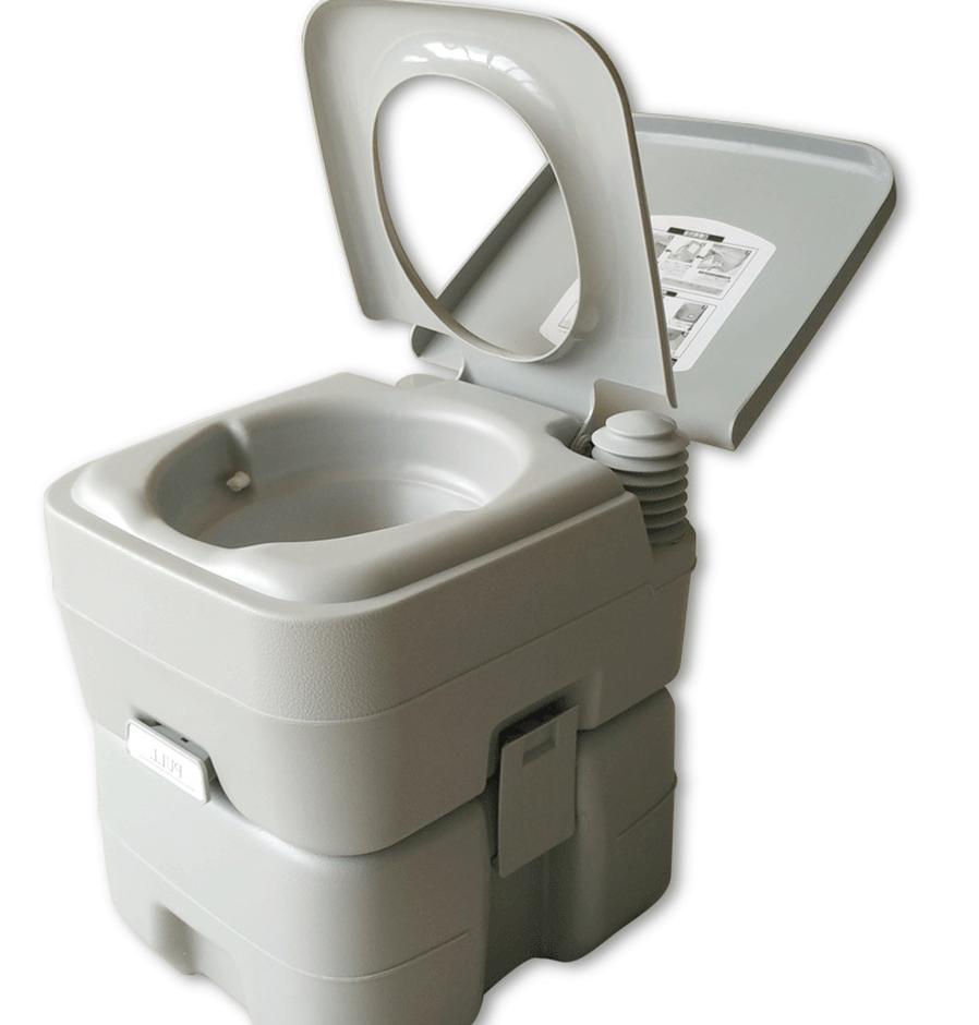 HKM-841747 20L Portable Camping Toilet with Waste Tank – Ideal for Outdoor Adventures and Travel