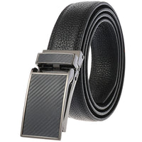 HKM-348755 Men's Genuine Leather Belt with Turquoise Inlay, Size 3.0, Model LY33-000015-5