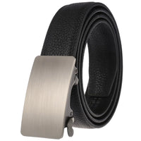 HKM-348755 Men's Genuine Leather Belt with Turquoise Inlay, Size 3.0, Model LY33-000015-5