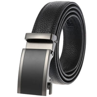 HKM-348755 Men's Genuine Leather Belt with Turquoise Inlay, Size 3.0, Model LY33-000015-5