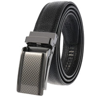 HKM-348755 Men's Genuine Leather Belt with Turquoise Inlay, Size 3.0, Model LY33-000015-5