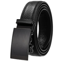 HKM-348755 Men's Genuine Leather Belt with Turquoise Inlay, Size 3.0, Model LY33-000015-5