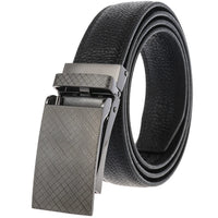HKM-348755 Men's Genuine Leather Belt with Turquoise Inlay, Size 3.0, Model LY33-000015-5
