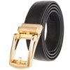 HKM-348755 Men's Genuine Leather Belt with Turquoise Inlay, Size 3.0, Model LY33-000015-5
