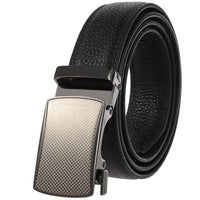 HKM-348755 Men's Genuine Leather Belt with Turquoise Inlay, Size 3.0, Model LY33-000015-5