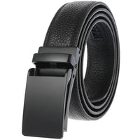 HKM-348755 Men's Genuine Leather Belt with Turquoise Inlay, Size 3.0, Model LY33-000015-5