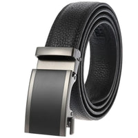 HKM-348755 Men's Genuine Leather Belt with Turquoise Inlay, Size 3.0, Model LY33-000015-5