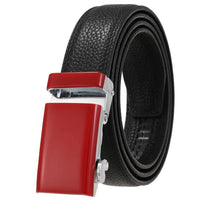 HKM-348755 Men's Genuine Leather Belt with Turquoise Inlay, Size 3.0, Model LY33-000015-5