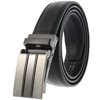 HKM-348755 Men's Genuine Leather Belt with Turquoise Inlay, Size 3.0, Model LY33-000015-5