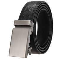 HKM-348755 Men's Genuine Leather Belt with Turquoise Inlay, Size 3.0, Model LY33-000015-5