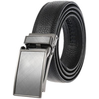HKM-348755 Men's Genuine Leather Belt with Turquoise Inlay, Size 3.0, Model LY33-000015-5