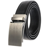 HKM-348755 Men's Genuine Leather Belt with Turquoise Inlay, Size 3.0, Model LY33-000015-5