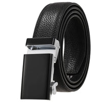 HKM-348755 Men's Genuine Leather Belt with Turquoise Inlay, Size 3.0, Model LY33-000015-5